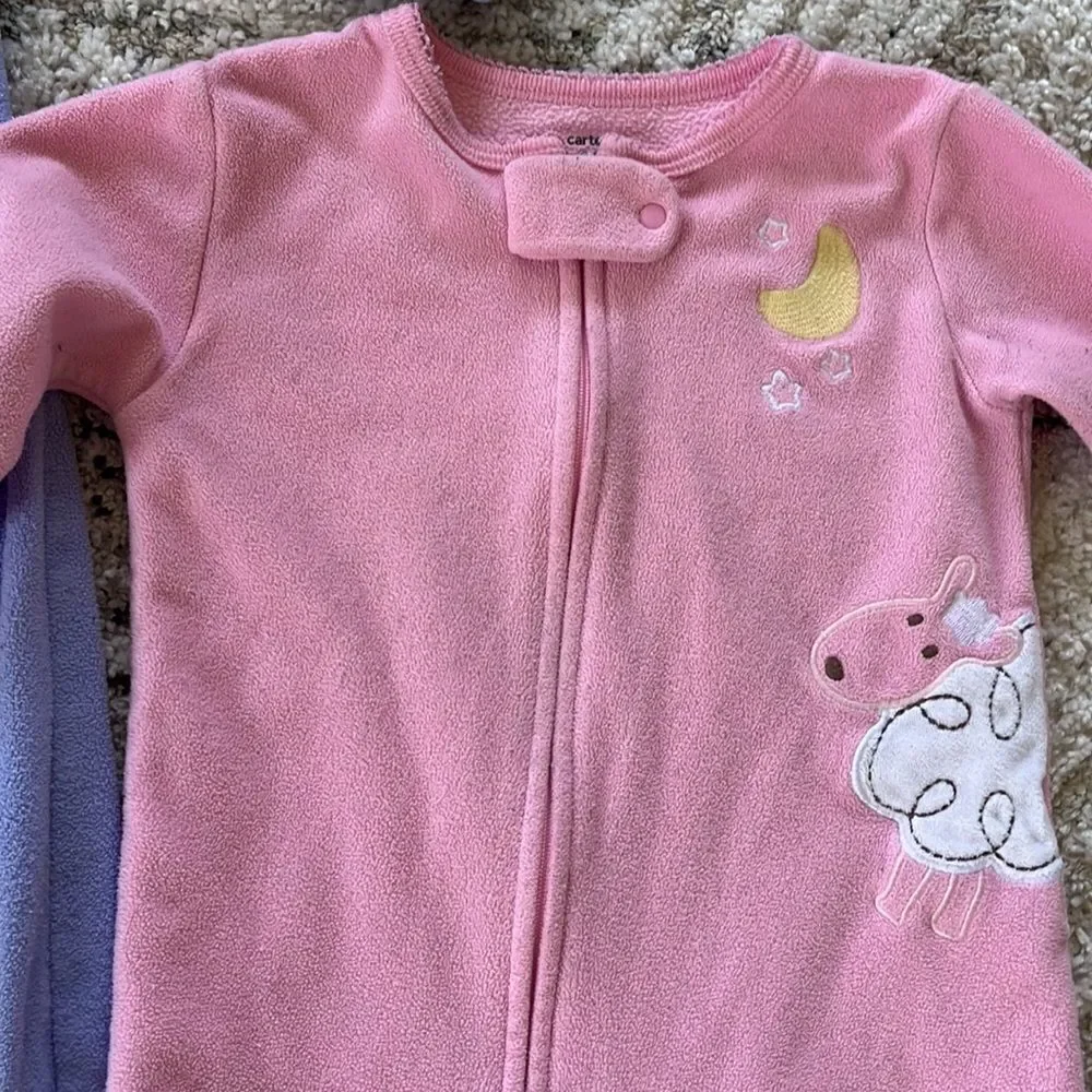 18 Month Sleeper Zipper Pajama Bundle